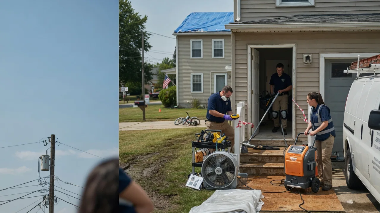 Water Damage Repair in Burbank, OH near me